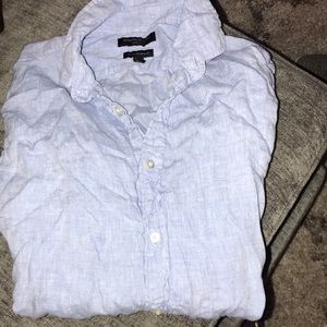 Banana republic Sz medium linen button down